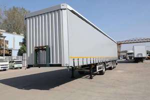 Semirremolque Chitu de 3 Ejes, 45 pies/53 pies, Caja de Carga de Acero, Contenedor, Capacidad Máxima de Carga 70000 kg, para Transporte de Mercancías a Granel - Product Image 2