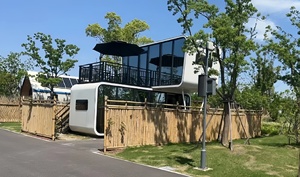 Đáng yêu sang trọng nhỏ hiện đại prefab công nghệ nhà táo cabin thông minh bên đường cafe sống và văn phòng tích hợp nhà - Product Image 5