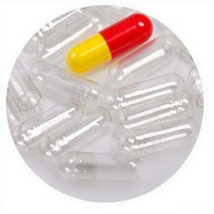 Cápsulas Vegetais Vazias de <span class=keywords><strong>Pullulan</strong></span>, Halal, Grau GMP, Produzidas a partir de Plantas - Product Image 1