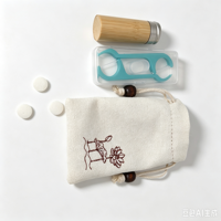 Fil dentaire biodégradable en charbon de bambou, vente en gros d'usine, soins bucco-dentaires, logo personnalisé OEM ODM pour coffret cadeau de fêtes pour usage domestique