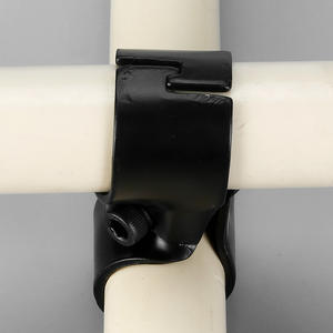 Sistem pengukuran inci fitting pipa ramping berbentuk silang atas dan bawah kenop 90 ° digunakan untuk aksesori perangkat keras sistem ramping - Product Image 4