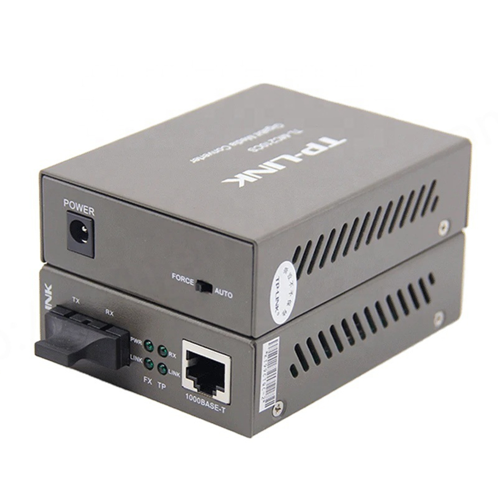 1pair TP-LINK TL-MC210CS 1000M SC 20km Singlemode Fiber Media Converter · image 2