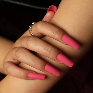 <span class=keywords><strong>Uñas</strong></span> Postizas Francesas de Color Puro al por Mayor, <span class=keywords><strong>Uñas</strong></span> Acrílicas Reutilizables Medianas, <span class=keywords><strong>Uñas</strong></span> Artificiales con Logotipo Personalizado y Marca Privada - Product Image 2