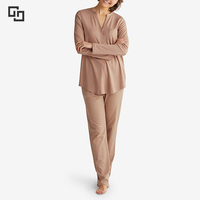 100% Pima-Baumwolle Pyjamas Hochwertige Großhandels-Damenpyjamas