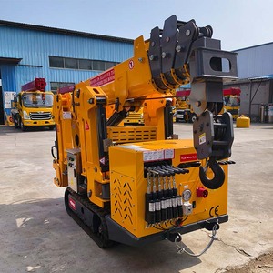 Mini Spider <b>Crane</b> Hydraulic Telescopic Boom Crawler <b>Crane</b> 2-5 Ton <b>Remote</b> <b>Control</b> <b>Crane</b> With CE Certificate - Product Image 5