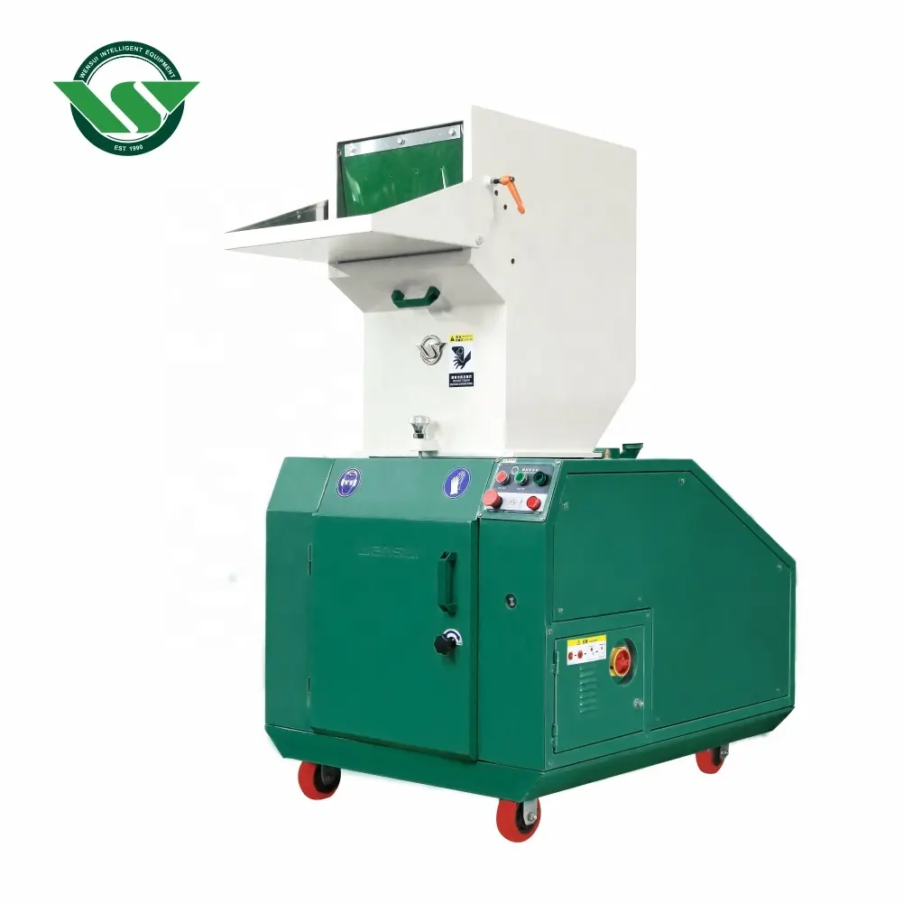 Suara bukti wsgj 500 botol pet plastik crusher/granulator/menghancurkan mesin