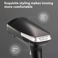 Défroisseur Vapeur Portable Domestique 350ml, Fer à Repasser Vapeur Vertical à Main Pliable 1600W Électrique Anti-Brûlure à Sec