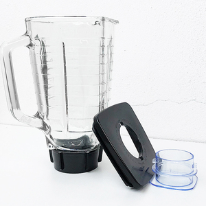 Nuevo Diseño para <span class=keywords><strong>Oster</strong></span> 4655 A06, Jarra de <span class=keywords><strong>Vidrio</strong></span> de 1.25L (5 Tazas) con Asa, Repuesto para <span class=keywords><strong>Licuadora</strong></span>, Jarra de <span class=keywords><strong>Vidrio</strong></span> para <span class=keywords><strong>Licuadora</strong></span>, Piezas de Repuesto - Product Image 2
