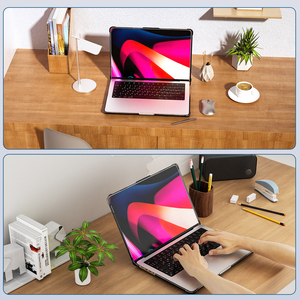 Custodia Protettiva Opaca di Alta Qualità in PC per <span class=keywords><strong>MacBook</strong></span> <span class=keywords><strong>Air</strong></span> <span class=keywords><strong>13</strong></span> Pollici, Più Spessa e Antiurto, per M2/M3 2024 A3241 - Product Image 5