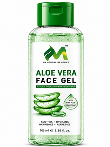 Gel d'aloe vera biologique premium, formule hydratante légère pour le soin du visage, du corps et des cheveux, adapté à la routine de beauté quotidienne - Product Image 1
