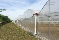 Treuil manuel enroulable pour serre avec chaîne pour ventilation sur le toit
