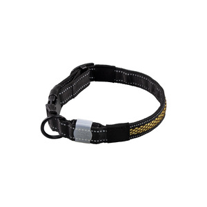 Coleira LED Anti-estrangulamento para Cães Teddy com Fita de Nylon Recarregável e Refletiva, Ecológica para Raças Pequenas e Médias - Product Image 6