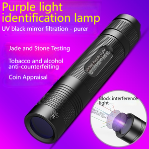 UvBeast Nouvelle lampe torche UV V3 365nm Mini lumière noire UV haute puissance 5 LED UV, batterie rechargeable au lithium-ion, corps en aluminium - Product Image 4