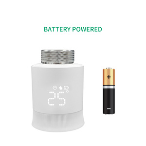 Rf Infrarood Tuya Slimme Programmeerbare Radiator Thermostaat Zigbee Thermostatische Radiator Ventiel Met Batterij Power Voor Hotel Gebruik - Product Image 2