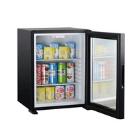 Mini-réfrigérateur de comptoir 30L pour chambre d'hôtel, petit réfrigérateur sans compresseur