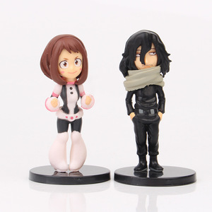 ฟิกเกอร์แอ็กชันฟิกเกอร์ PVC ของฉันฮีโร่อนิเมะทั้งหมดของสะสมตุ๊กตา9ชิ้น/เซ็ต