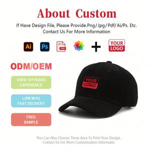 Custom Men 6 Panel <b>Navy</b> Cotton Thick Winter Autumn Casual European 3D Embroidery <b>Baseball</b> Hats <b>Caps</b> - Product Image 4