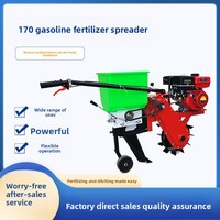 Semoir automatique à essence 1 rang pour maïs, semoir direct avec fertiliseur de blé, machine de plantation de précision pour la ferme
