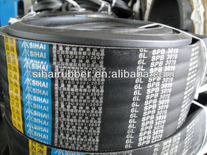 Generador V cinturón de goma Fan envuelto estrechas bandas común V cinturón - Product Image 3