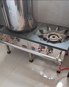Hornillo de Gas de 35 kW de Pie con Quemador Individual para Cocina Comercial Estufa de Gas para <span class=keywords><strong>Wok</strong></span> - Product Image 6