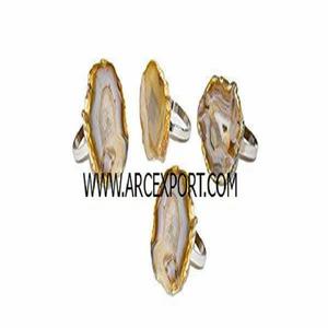 <b>Vintage</b> Metal Napkin Rings Gold Polished Fancy Decoration <b>Table</b> Accessories Set of 4 for Party Tabletop Tissue Holding Rings - Product Image 4