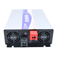 Nouveau 2026 Onduleur solaire à onde sinusoïdale pure 6000W, convertisseur DC-AC, entrée DC 12V 24V 48V 60V 72V, sortie AC 110V 220V, pour maison, camping-car, camping, alimentation hors réseau