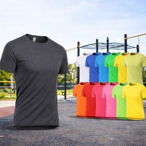 Oem Logo Compression Shirt For Men Sport Tops Gym Stretch Athletic T Shirts Breathable Customized <b>Running</b> Shirts - Product Image 4