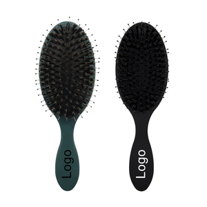 Brosse à Cheveux Démêlante Humide Personnalisée à Poils de Sanglier 100% Naturels avec Poils Souples et Flexibles pour Extensions - Product Image 6