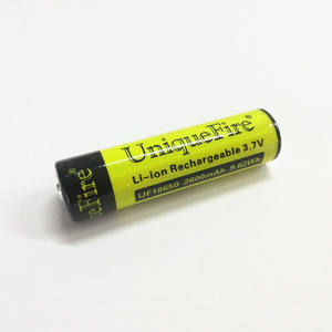 Uniquefire 2600mAh 18650 ليثيوم أيون بطارية قابلة للشحن - Product Image 1