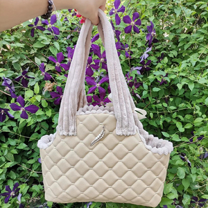 <span class=keywords><strong>Sac</strong></span> de <span class=keywords><strong>transport</strong></span> pour chien QQgift, style classique personnalisé, <span class=keywords><strong>sac</strong></span> à <span class=keywords><strong>dos</strong></span> portable en coton pour chiot, <span class=keywords><strong>sac</strong></span> en cuir miniature personnalisable - Product Image 1