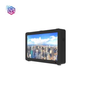 Reproductor de Publicidad LCD para Exteriores Refrigerado por Aire de Bajo Ruido - Cuatro Biseles Iguales para Zonas Residenciales Cerca de Anuncios Exteriores - Product Image 4