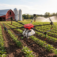 Drones agricoles de pulvérisation de haute qualité, haute efficacité et grande capacité pour une gestion efficace des cultures