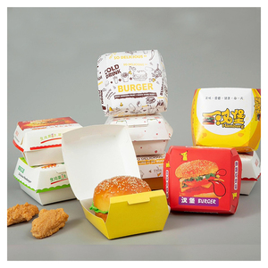 Boîte d'emballage en papier personnalisée à prix abordable, de bonne qualité, jetable, pour frites, nuggets de poulet, ailes de poulet, pour emporter - Product Image 3