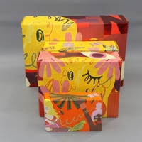 Boîte cadeau personnalisée en carton rigide de qualité supérieure pour vêtements, cosmétiques, coffret cadeau avec fermeture magnétique, fabricant OEM