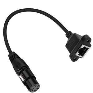 <span class=keywords><strong>Cable</strong></span> de Audio Personalizado XLR5 5P Macho a RJ45 Hembra con Conector para la Serie de Controladores <span class=keywords><strong>DMX</strong></span>-CON - Product Image 4