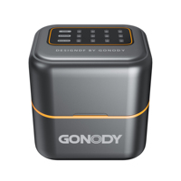 Chargeur de piles AA/AAA à 12 emplacements, support de charge à 12 canaux avec grand écran LCD, sortie 5V/3A, protection contre les surcharges