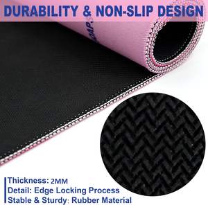 Alfombra de juego de Mahjong personalizada con MOQ bajo directo de fábrica, mesas de viaje cuadradas, azulejos Ma Jiang, alfombra de póquer para el hogar con respaldo de goma - Product Image 6