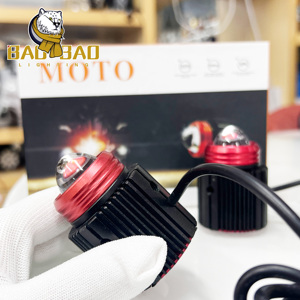 Sistema de Iluminación con Chip 3570, Luces LED Dobles Blancas y Amarillas <span class=keywords><strong>para</strong></span> Motocicleta, Luces Antiniebla <span class=keywords><strong>Mini</strong></span> <span class=keywords><strong>para</strong></span> Conducir - Product Image 1