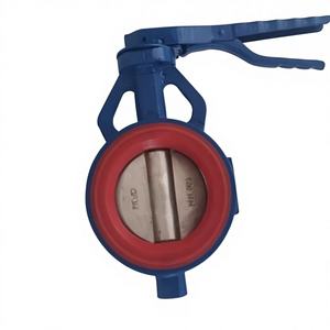 Válvula de Mariposa Manual para Industrias Químicas, Medios Gaseosos, Alta Temperatura, Tamaño de Puerto de 4 Pulgadas - Product Image 2