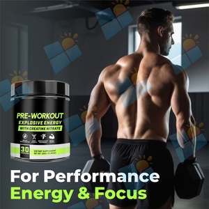 SUNI OEM/ODM Pré-entraînement en poudre, complément alimentaire, marque privée, en vrac, pur et naturel, pour la croissance musculaire des adultes - Product Image 5