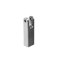 Support de fixation à étrier pour vérin hydraulique en acier inoxydable usiné CNC sur mesure
