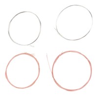 8Pcs Mandolin Strings Set Assortment Stainless Steel Replacement Parts Accessories for Players