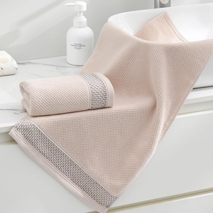 Luxury Cotton <b>Bath</b> <b>Towels</b> <b>Set</b> 100% Cotton Soft and Super Absorbent <b>Towel</b> <b>Set</b> Adult Woven Rectangle <b>Set</b> of 10 <b>Towels</b> Accepted - Product Image 2