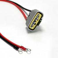 Câble de connecteur femelle pour redresseur de moto personnalisé vers borne annulaire, régulateur de tension, câble d'alimentation pour charge de batterie