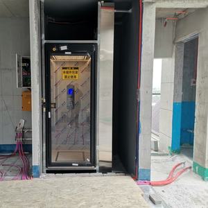 Lift Lift perumahan luar ruangan 2/3/4 orang, Lift rumah traksi tanpa ruang - Product Image 1