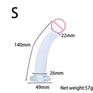 Più economico TPE Dildo SEXBAY in Silicone Dildo ventosa a ventosa a punto G Penile <span class=keywords><strong>anale</strong></span> a spina posteriore per campo da donna <span class=keywords><strong>uso</strong></span> maschile - Product Image 3