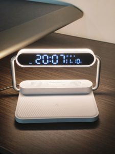 Mini điều khiển cảm ứng RGB ánh sáng ban đêm chức năng báo lại <span class=keywords><strong>Bluetooth</strong></span> gọi điện thoại không dây đồng hồ báo thức Loa - Product Image 6