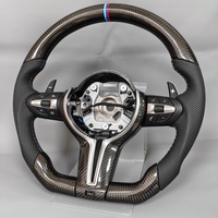 Volant sport en carbone haute performance pour F10 F30 M3 M5 M8 E90 E92 E93 X5 530i 540i