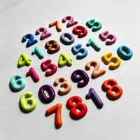 Chiffres 3D brillants et colorés personnalisés, lettres décoratives, logo, numéro d'adresse, panneau de numéro de chambre d'hôtel, numéro de porte d'appartement pour signalétique de bâtiment