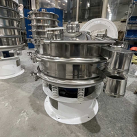 Tamis vibrant compact Gaofu en acier inoxydable 304 pour poudre, tamis industriel pour farine, machine de séparation des céréales